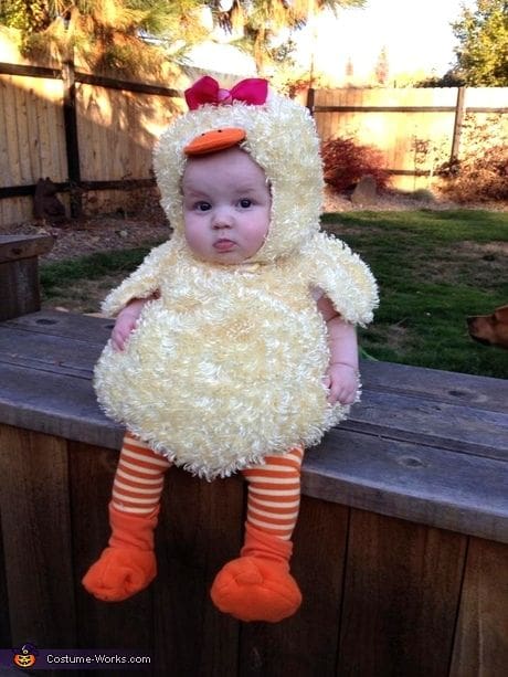 halloween baby chick outfit