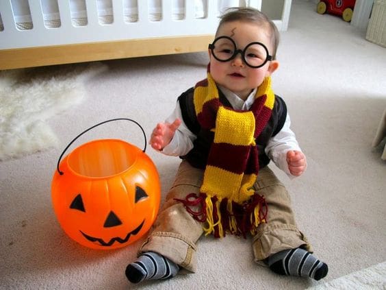 halloween baby Harry Potter outfit