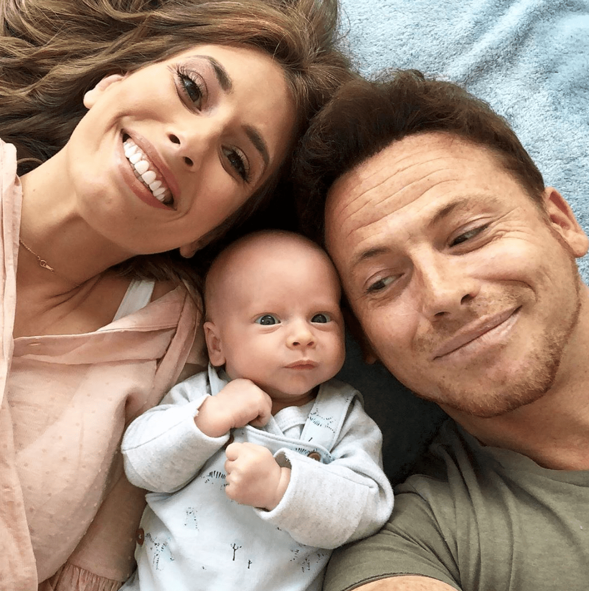 Stacey Solomon and family