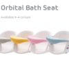 Orbital Rotating Baby Bath Seat colours