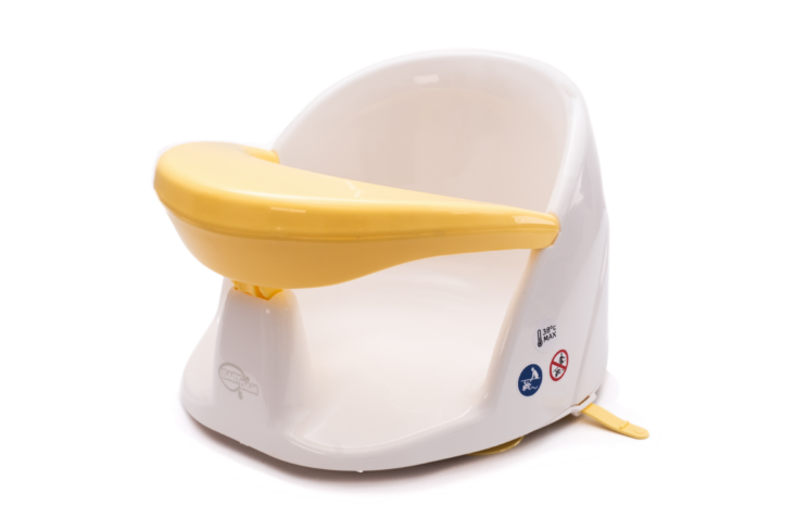 Orbital Rotating Baby Bath Seat Lemon