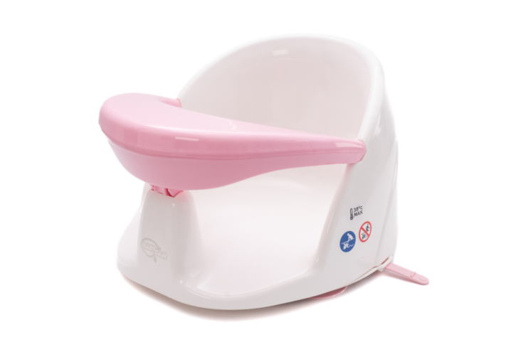 Orbital Rotating Baby Bath Seat pink