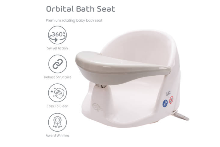 Orbital Rotating Baby Bath Seat key points