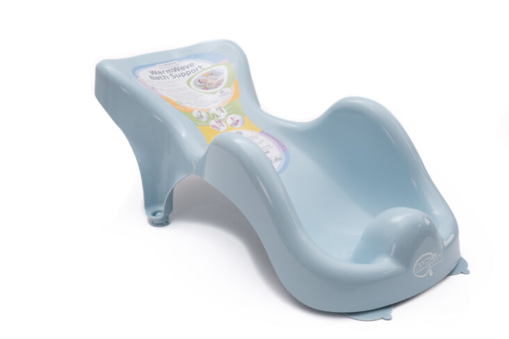 Blue WarmWave Baby Bath Support
